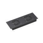  - ДКС R5VSIT6002FB Потолочный модуль 2 вентилятора без термостата для IT CQE/STI шириной 600мм, RAL9005