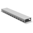  - ДКС R5CP1942HE Организатор кабельный с крыш/отв 19" 2U, 40 мм RAL7035