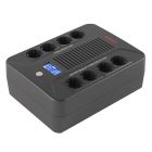 ДКС INFOPDU600LCD Линейно-интерактивный ИБП ДКС серии Info PDU, 600 ВА/360 Вт, 1/1,8xSchuko, LCD, 1x7Aч - ДКС INFOPDU600LCD Линейно-интерактивный ИБП ДКС серии Info PDU, 600 ВА/360 Вт, 1/1,8xSchuko, LCD, 1x7Aч