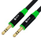  - GCR PRO Кабель 3.0m аудио jack 3.5mm/jack 3.5mm черный, GOLD, AL корпус, M/M GCR-54762