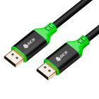  - GCR PRO Кабель 5.0m DisplayPort v1.4, 8K 60Hz, 4K 165Hz, черный, AL case, зеленый ПВХ GCR-53989