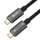  - GCR Кабель TypeC Thunderbolt 4, 1.0m, черный, 100W, 40 Гбит/с, 8K60Hz GCR-54620