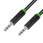  - GCR Кабель 30.0m аудио jack 3,5mm/jack 3,5mm черный, ультрагибкий, M/M, Premium, экран, стерео GCR-53821