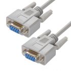  - GCR Кабель 15.0m RS-232, 9F/9F Premium серый 30 AWG GCR-50646