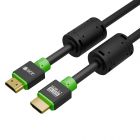  - GCR PRO Кабель PROF 1.0m HDMI 2.1, черный, Ultra HD 8K 60Hz, 4K 144Hz, динамический HDR, 4:4:4, 48.0 Гбит/с, 3X экран с армированием, ферриты GCR-53659