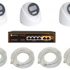  - IPTRONIC Готовый домашний комплект из 3 камер видеонаблюдения для ПВЗ ECO IPEYE