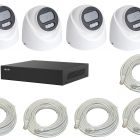 IPTRONIC Готовый домашний комплект видеонаблюдения для дома на 4 IP-камеры ECO IPEYE - IPTRONIC Готовый домашний комплект видеонаблюдения для дома на 4 IP-камеры ECO IPEYE