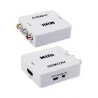  - Конвертер HDMI на 3 RCA, пластик, белый REXANT 17-6931