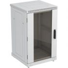  - Шкаф телекоммуникационный напольный 19,24U(600x600), ШТ-НП-24U-600-600-С, передняя дверь стекло ССД 130411-00501