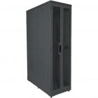  - Шкаф телекоммуникационный напольный серверный 19",42U(600x1000) , ШТ-НП-С-42U-600-1000-П2П-Ч передняя дверь перфорированная,задняя перф.двойная черн. 130411-01263