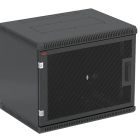  - Шкаф телекоммуникационный настенный разборный черный 19,9U(600x350), ШТ-НСр-9U-600-350-П-Ч дверь перфорированная ССД 130411-01325