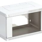  - Шкаф телекоммуникационный настенный разборный 19,6U(600x550), ШТ-НСр-6U-600-550-С дверь стекло ССД 130411-00548