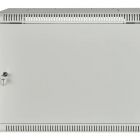  - Шкаф телекоммуникационный настенный сварной 19,18U(600x300), ШТ-НСс-18U-600-300-М дверь металл ССД 130411-00762