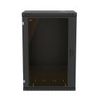 Шкаф телекоммуникационный настенный разборный черный 19,18U(600x450), ШТ-НСр-18U-600-450-С-Ч дверь стекло ССД 130411-01550 - Шкаф телекоммуникационный настенный разборный черный 19,18U(600x450), ШТ-НСр-18U-600-450-С-Ч дверь стекло ССД 130411-01550