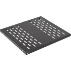  - Полка стационарная перфорированная черный ПС-45-Ч(450мм*490мм) ССД 130411-01362