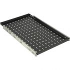  - Полка перфорированная выдвижная ПВ-75(750х420) чёрная ССД 130504-00252