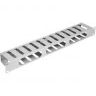  - Органайзер кабельный горизонтальный с крышкой ОКГК-19-1U ССД 130411-00478