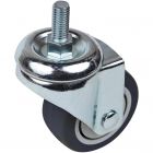  - Ролик без тормоза для телекоммуникационных шкафов и стоек SCtk 93  колесо диаметр 75мм с болтом 12 130504-00261