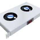 Вентиляторный модуль , 2 вентилятора с цифровым термореле ВМ-2-19"-Т-2 ССД 130411-02502 - Вентиляторный модуль , 2 вентилятора с цифровым термореле ВМ-2-19"-Т-2 ССД 130411-02502