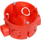 Коробка установочная 80-0500С безгалогенная (HF) 68х42 с саморезами (224шт/кор) Промрукав 80-0500С - Коробка установочная 80-0500С безгалогенная (HF) 68х42 с саморезами (224шт/кор) Промрукав 80-0500С