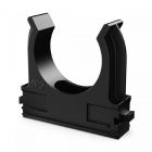 Крепёж-клипса для труб Полистирол чёрная d32 мм (25шт/500шт уп/кор) Промрукав PR.02732ч - Крепёж-клипса для труб Полистирол чёрная d32 мм (25шт/500шт уп/кор) Промрукав PR.02732ч