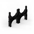  - Кластер для двустенных труб d110 мм, двойной, двухсторонний (40 шт/кор) Промрукав PR13.02571