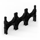  - Кластер для двустенных труб d110 мм, тройной, двухсторонний (66 шт/кор) Промрукав PR13.02581