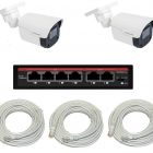 IPTRONIC Готовый уличный комплект из 2 камер видеонаблюдения для ПВЗ ECO IVIDEON - IPTRONIC Готовый уличный комплект из 2 камер видеонаблюдения для ПВЗ ECO IVIDEON