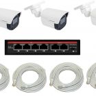 IPTRONIC Готовый уличный комплект из 3 камер видеонаблюдения для ПВЗ ECO IVIDEON - IPTRONIC Готовый уличный комплект из 3 камер видеонаблюдения для ПВЗ ECO IVIDEON