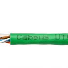 Cabeus UTP-4P-Cat.5e-SOLID-GN-25 - Cabeus UTP-4P-Cat.5e-SOLID-GN-25