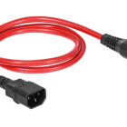 REM R-10-Cord60-C13-C14-1.0-Red - REM R-10-Cord60-C13-C14-1.0-Red