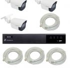 IPTRONIC Готовый комплект для дачи с регистратором и 3 камерами ECO - IPTRONIC Готовый комплект для дачи с регистратором и 3 камерами ECO