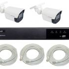IPTRONIC Готовый комплект для дачи с регистратором и 2 камерами ECO - IPTRONIC Готовый комплект для дачи с регистратором и 2 камерами ECO