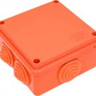 Коробка монтажная, огнестойкая, без галогена Коробка JBS100 100х100х55, 6 вых., 5P (0,15…4мм²) (4322 - Коробка монтажная, огнестойкая, без галогена Коробка JBS100 100х100х55, 6 вых., 5P (0,15…4мм²) (4322