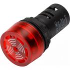 Сигнализатор звуковой ND16-22FS d22мм красн. LED AC 220В (R) CHINT 593399 - Сигнализатор звуковой ND16-22FS d22мм красн. LED AC 220В (R) CHINT 593399