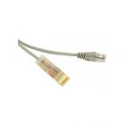  - Hyperline PC-110-RJ45-2P-CX-1M-LSZH-GY