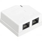  - Hyperline SB1-2-8P8C-C6-WH