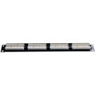  - Ripo Патч-панель 19", 1U, 24 порта, Cat.5e (Класс D), 100МГц, RJ45/8P8C, 110, T568A/B