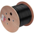 Кабель витая пара U/UTP, CAT 6, PE, 4PR, 23AWG, OUTDOOR, SOLID, черный, 305м REXANT (01-0058) - Кабель витая пара U/UTP, CAT 6, PE, 4PR, 23AWG, OUTDOOR, SOLID, черный, 305м REXANT (01-0058)