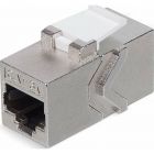  - Адаптер проходной формата Keystone, Jack RJ-45(8P8C), FTP, CAT 6a REXANT PRO (02-0110)