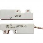  - Магнито-контакт ARTOL-3 324 (датчик+магнит М-025) (белый)