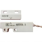  - Магнито-контакт ARTOL-3Р 003 (датчик+магнит М-020) (белый)