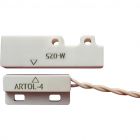  - Магнито-контакт ARTOL-4Р 551 (датчик+магнит М-025) (белый)
